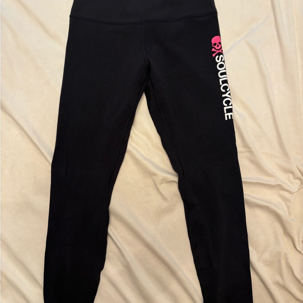 Brand new lululemon x SoulCycle 3/4 leggings, size 8.